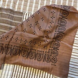 OZMA Silk Bandana in Rosehip